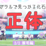 【3/3 解明編】ガラルで見つかる化石の正体について