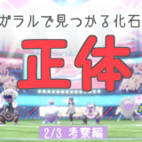 【2/3 考察編】ガラルで見つかる化石の正体について